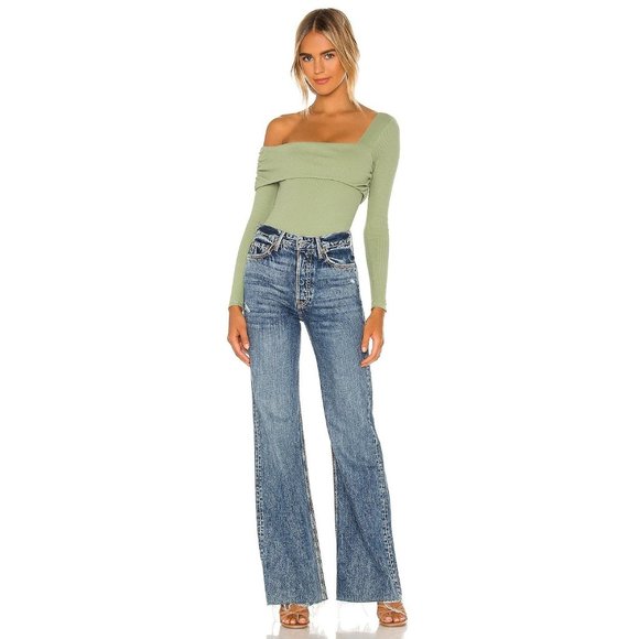 Lovers + Friends Florence Bodysuit Dark Green - Picture 6 of 12